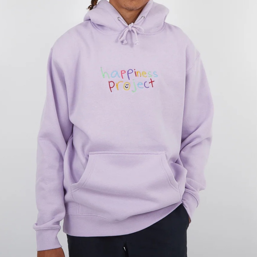 Happiness Project Lavender Hoodie